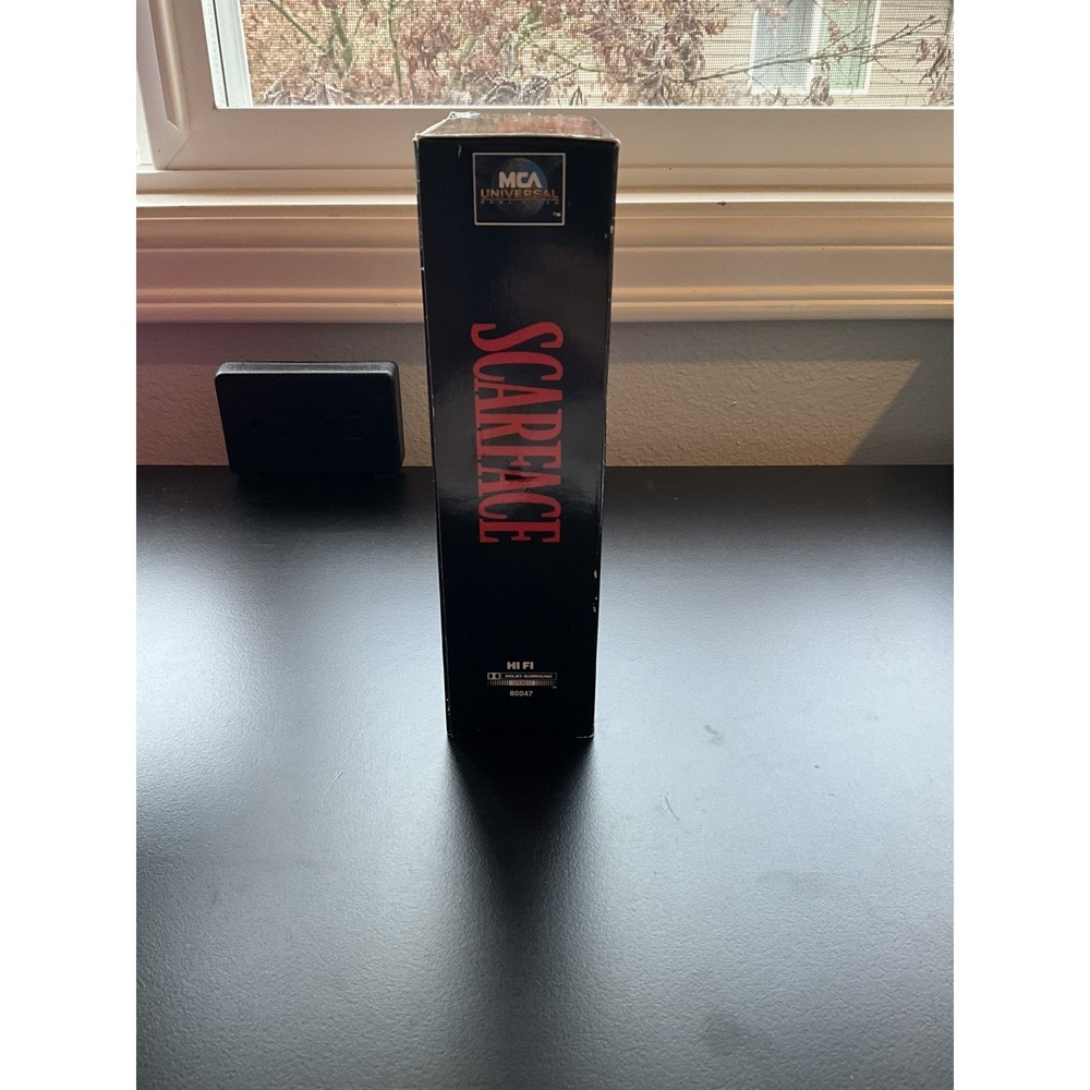 Scarface (VHS, 1990, 2-Tape Set) Al Pacino, Michelle Pfeiffer - Picture 3 of 4